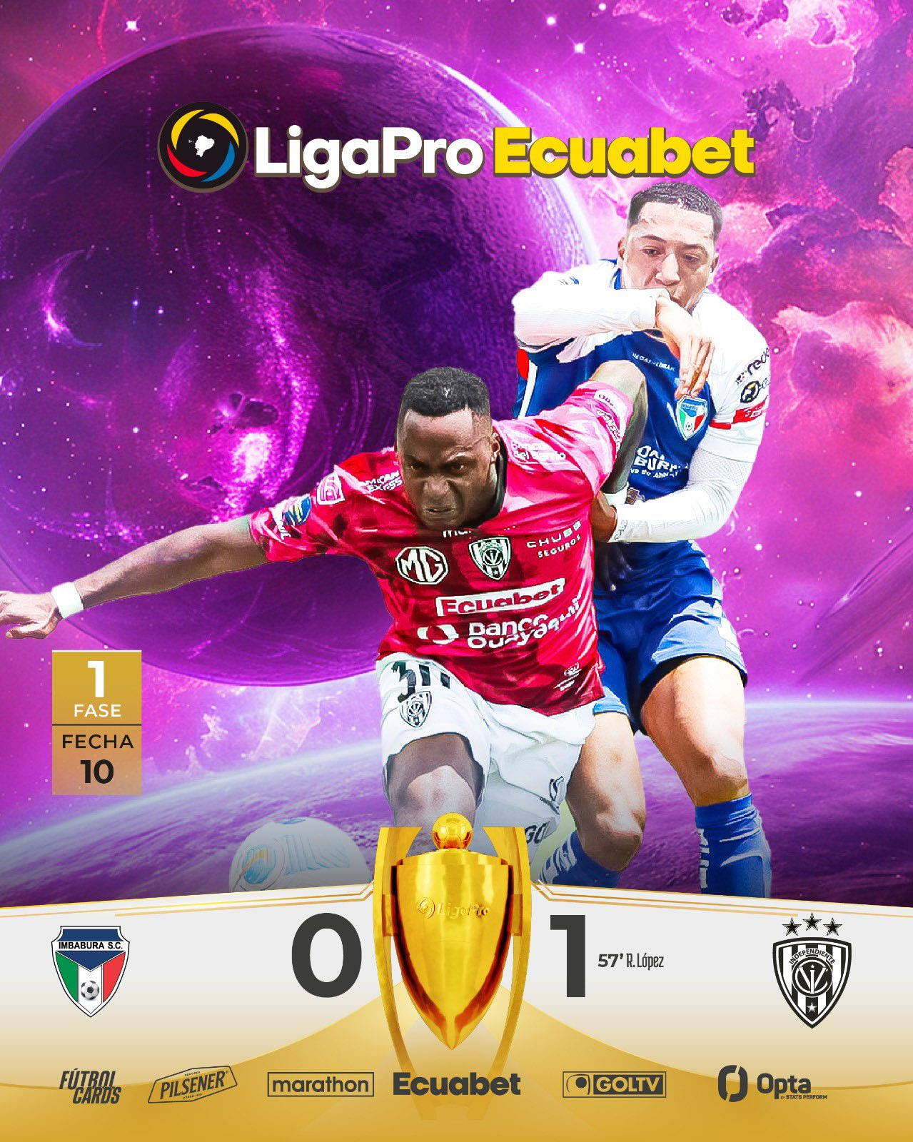 Imbabura 0-1 Independiente