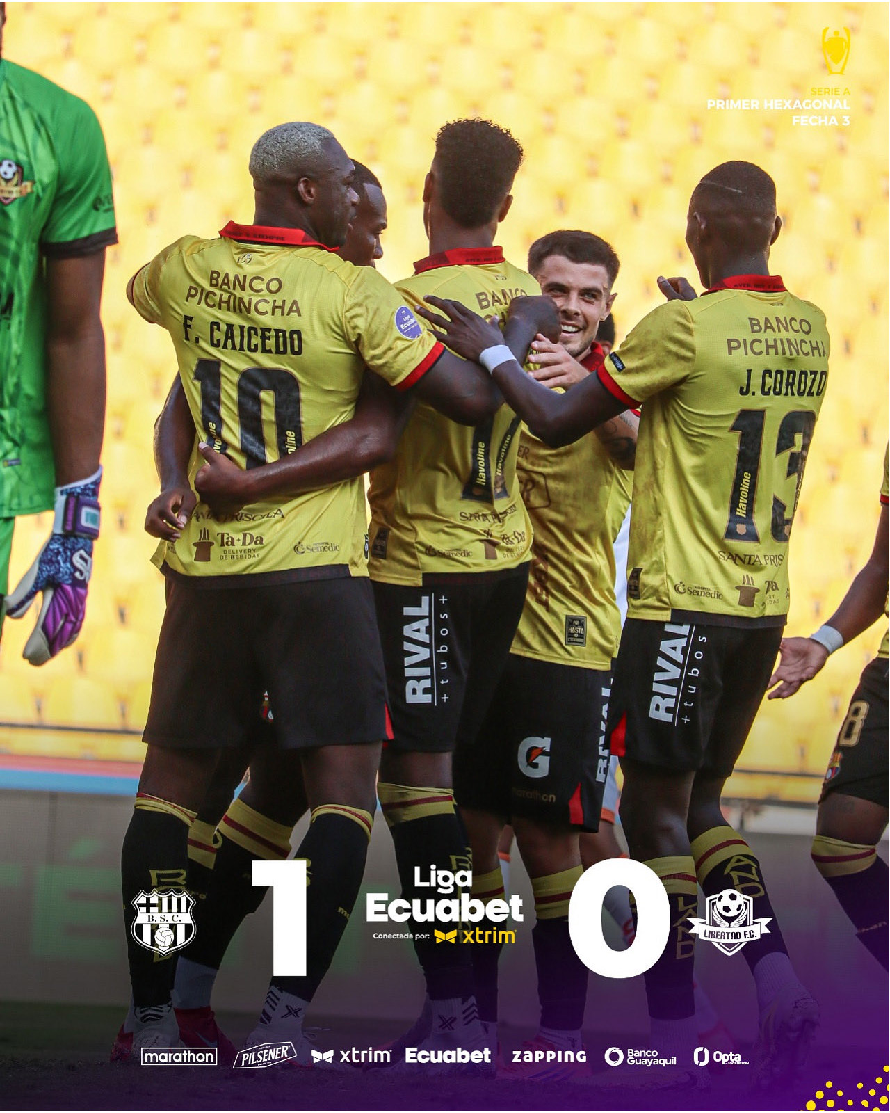 Barcelona 1 - 0 Libertad