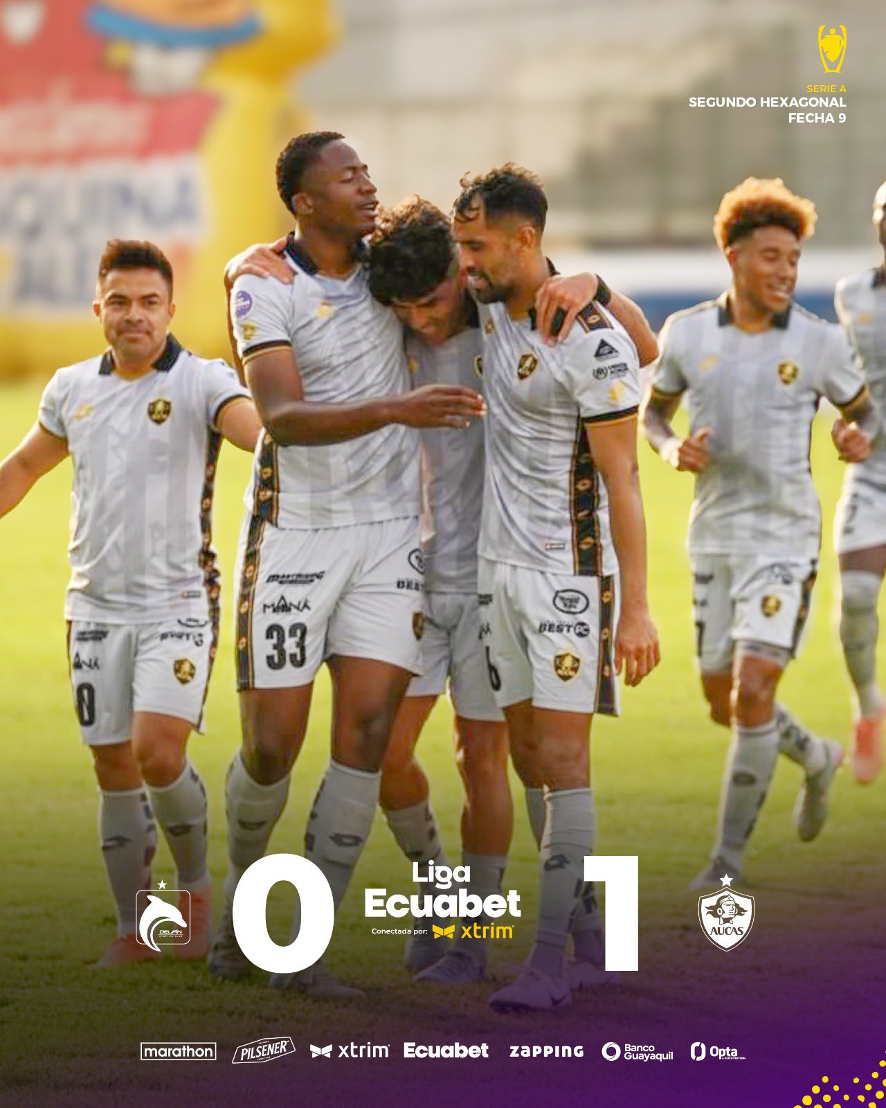 Delfín 0-1 Aucas