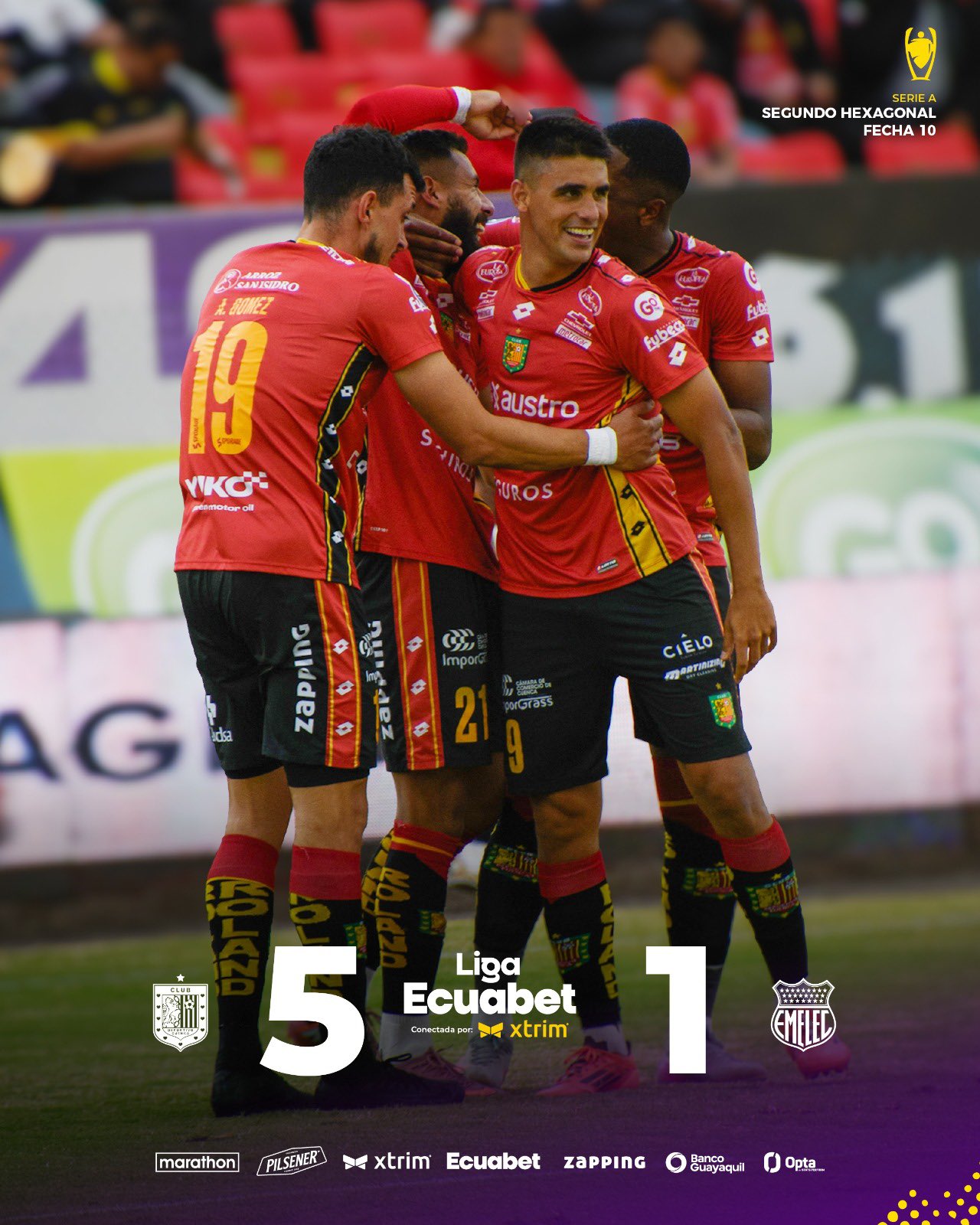 Emelec 5-0 El NAcional