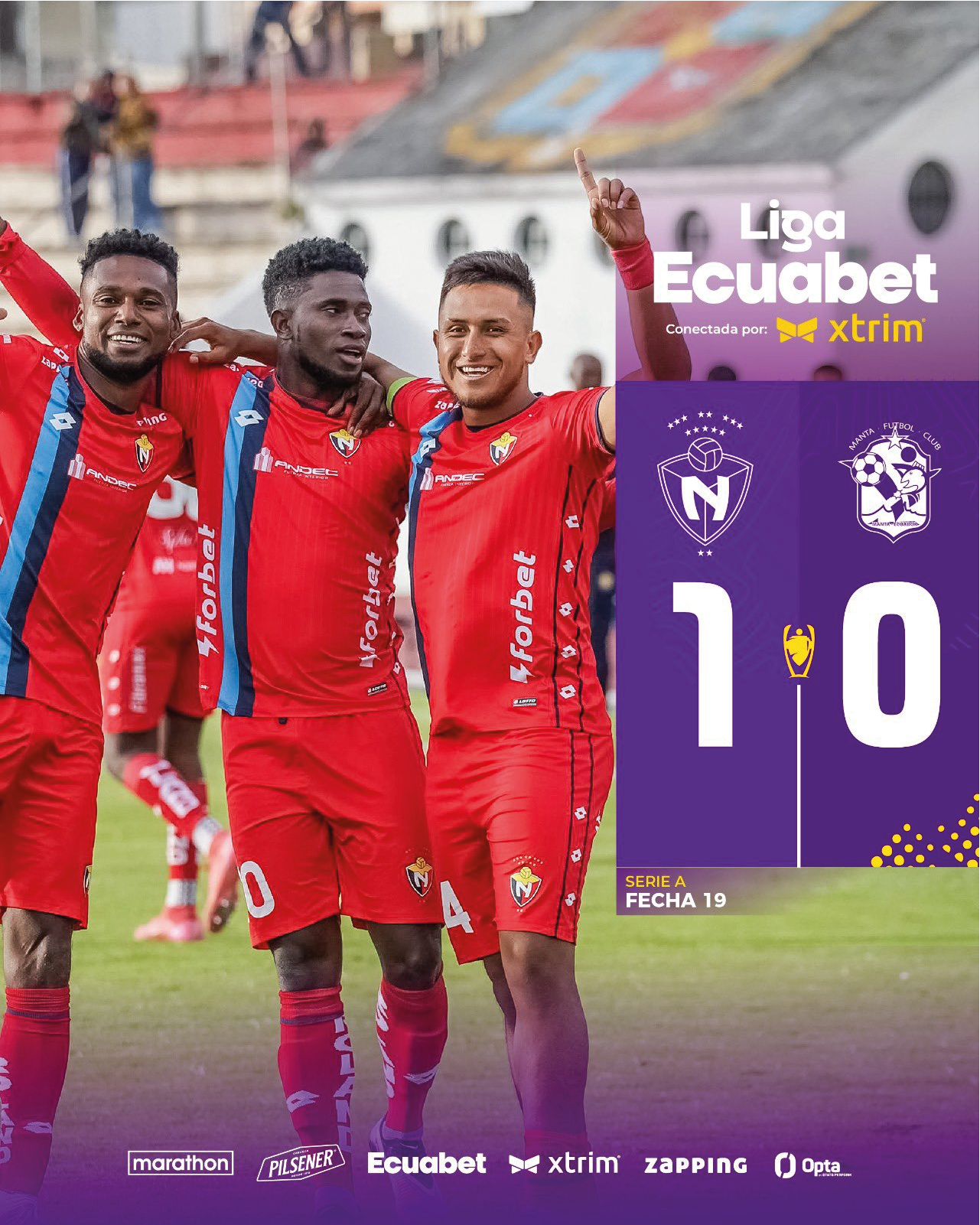 El Nacional 1-0 Manta