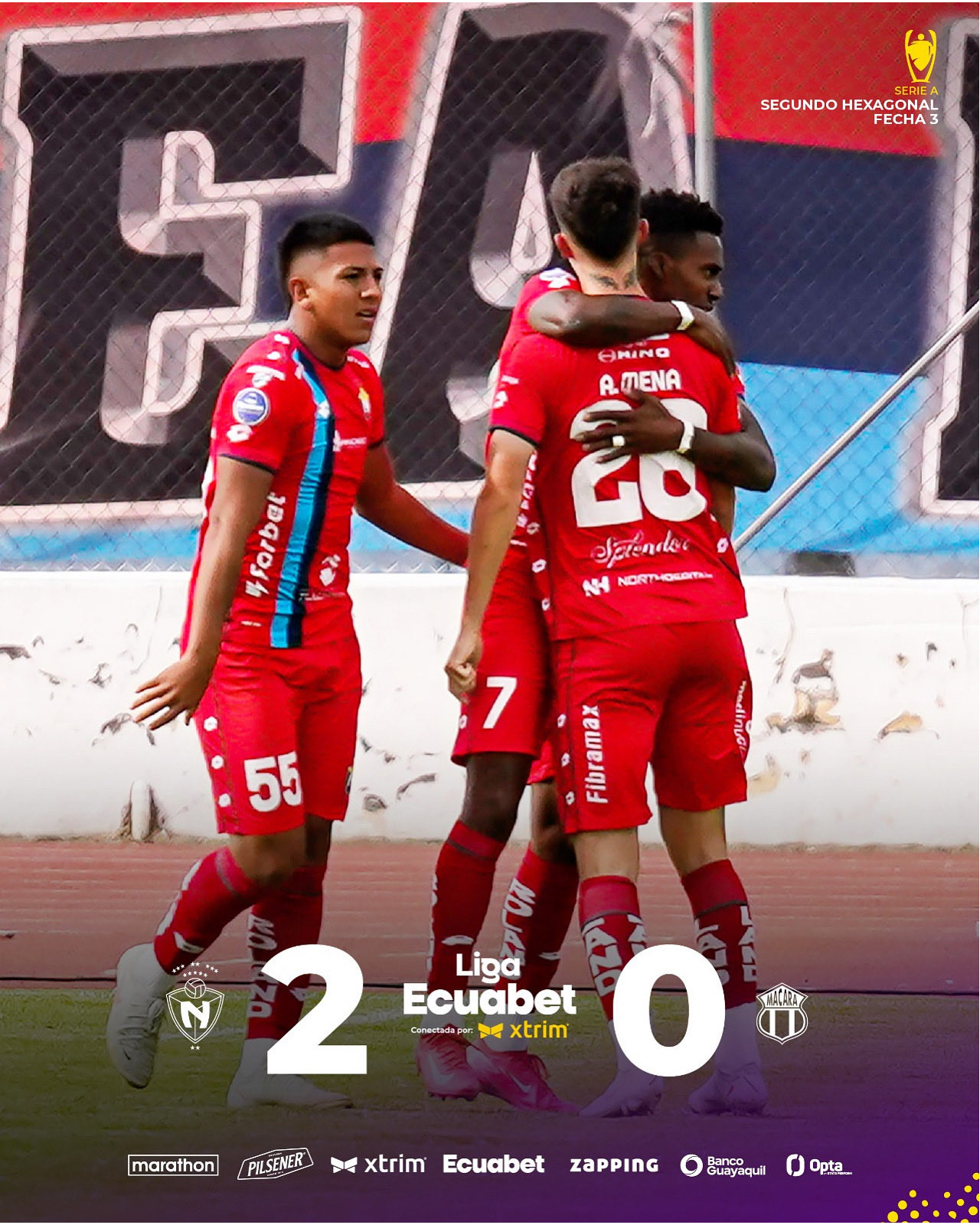 El Nacional 2 - 0 Macará