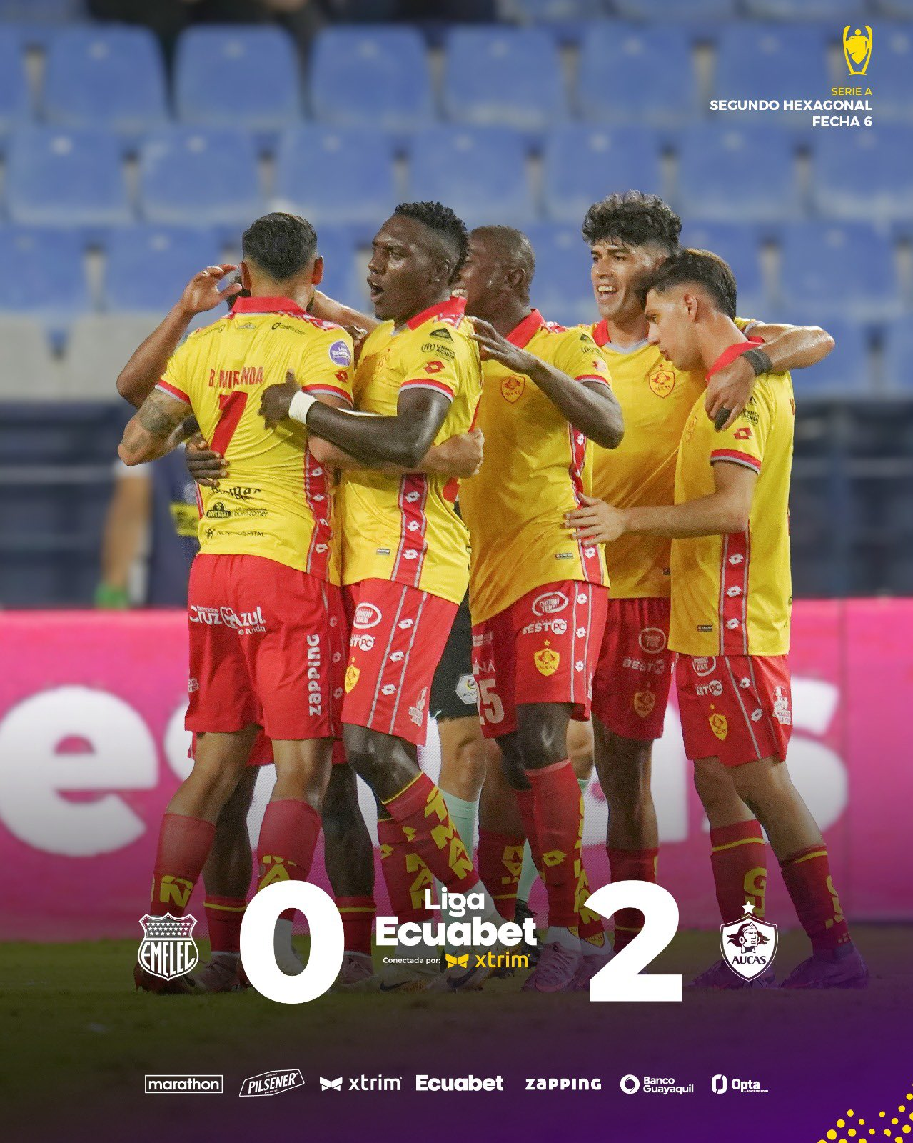 Emelec 0-2 Aucas