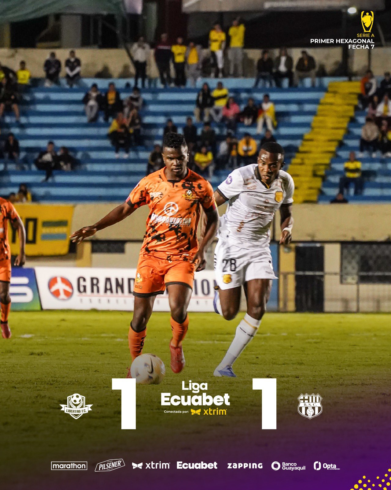 Libertad 1-1 Barcelona