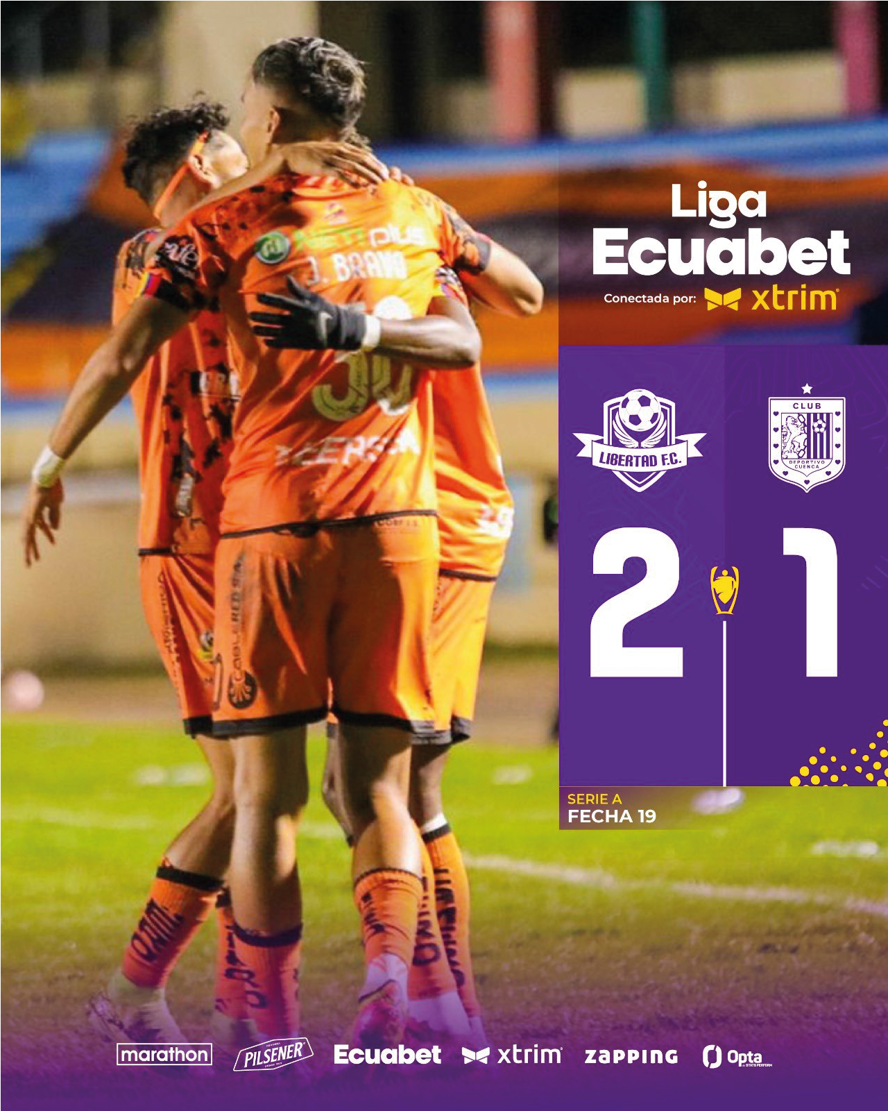 Libertad 2-1 Dep. Cuenca
