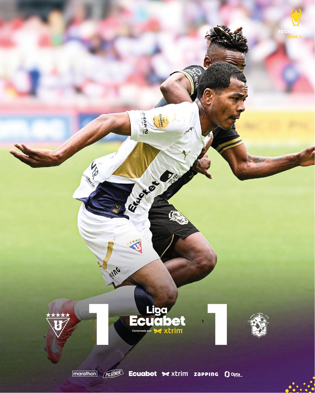 Liga de Quito 1-1 Manta