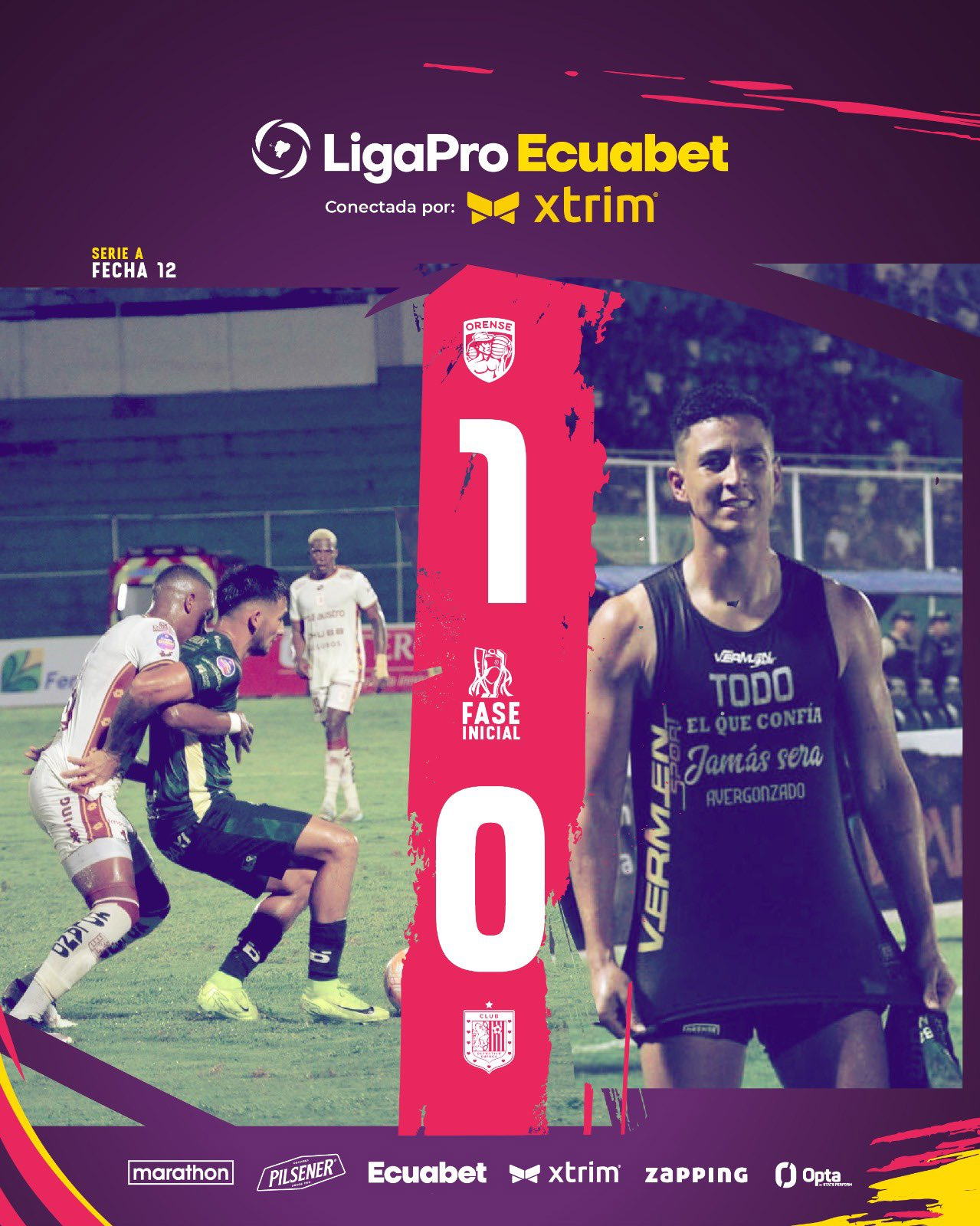 Orense 1 - 0 Dep. Cuenca