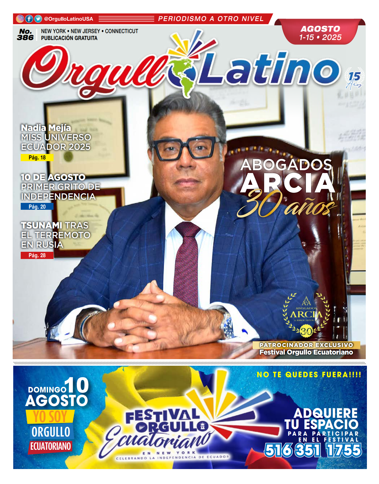 Revista Orgullo Latino edición 386