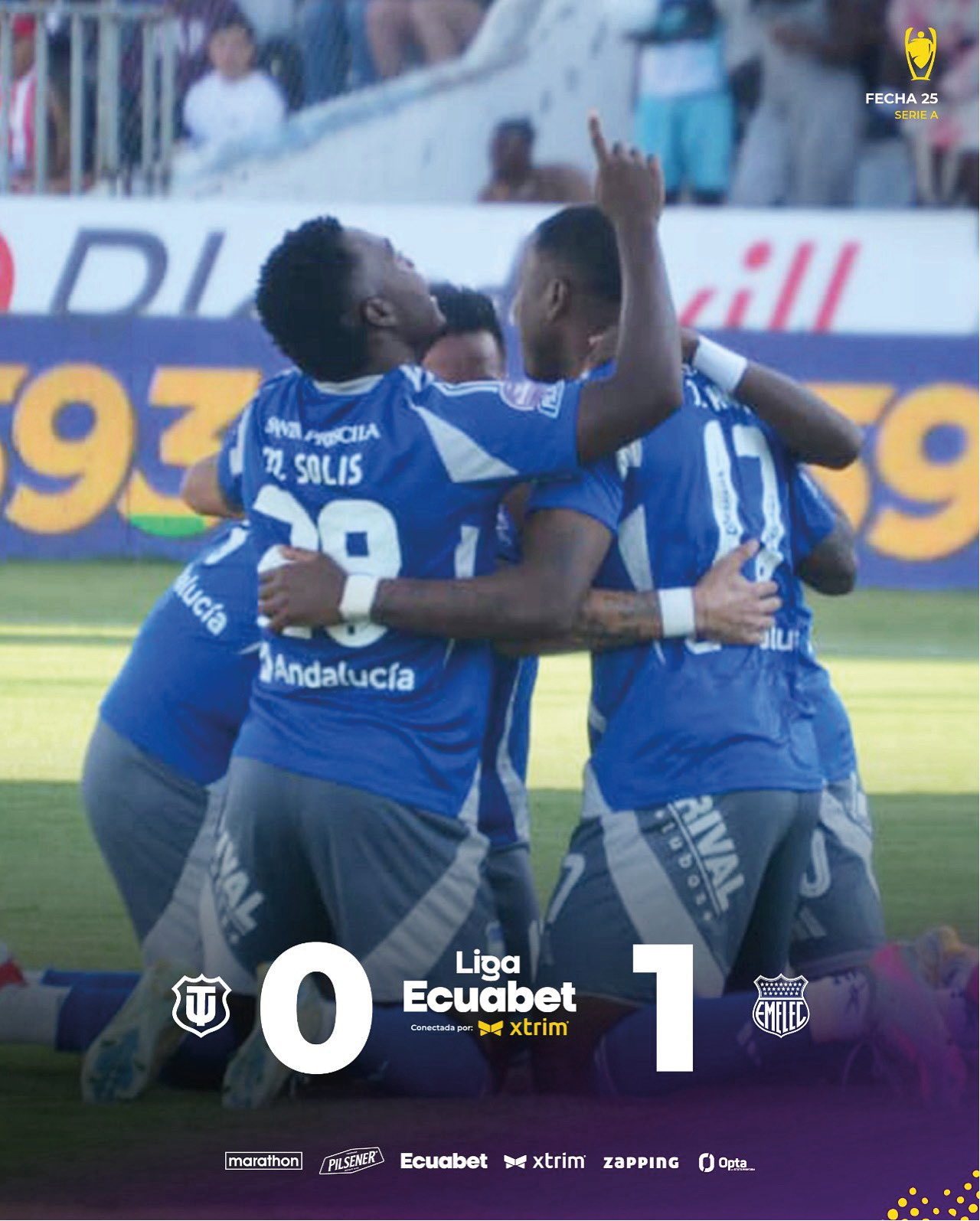 Técnico U 0-1 Emelec
