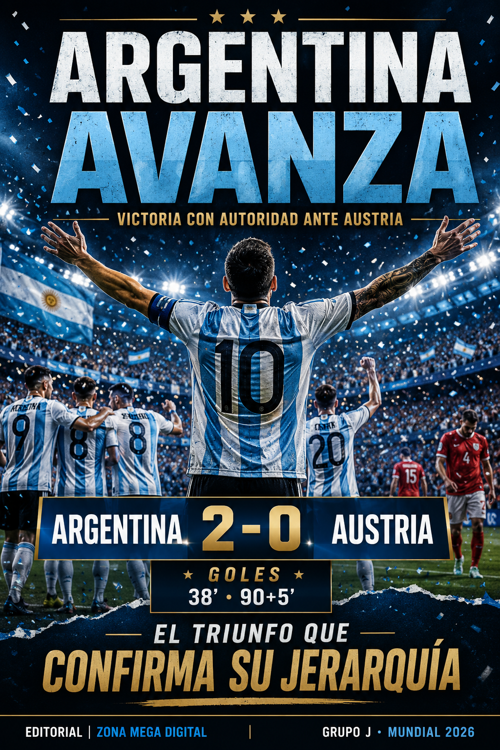 Argentina 2 - 0 Austria