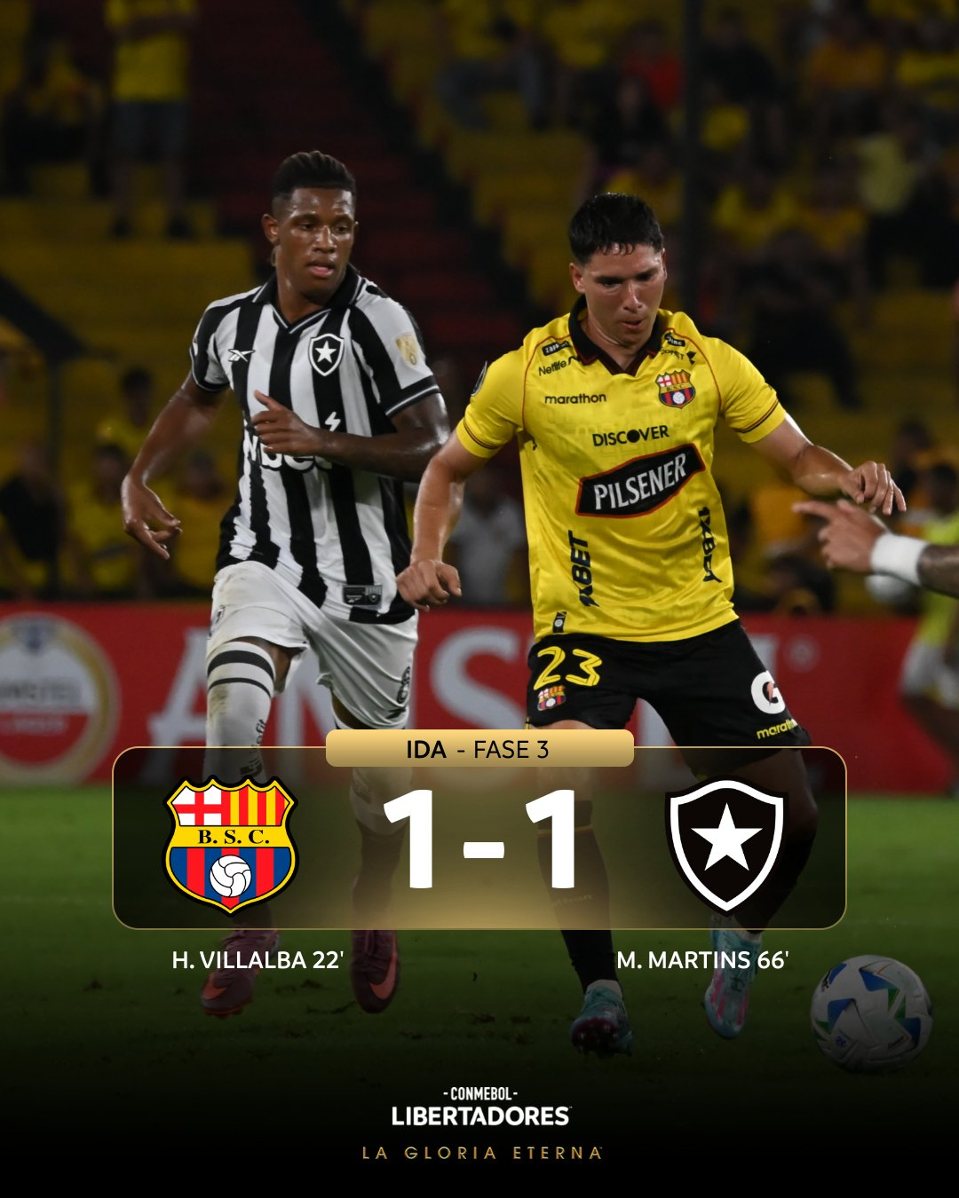 Barcelona 1 - 1 Botafogo