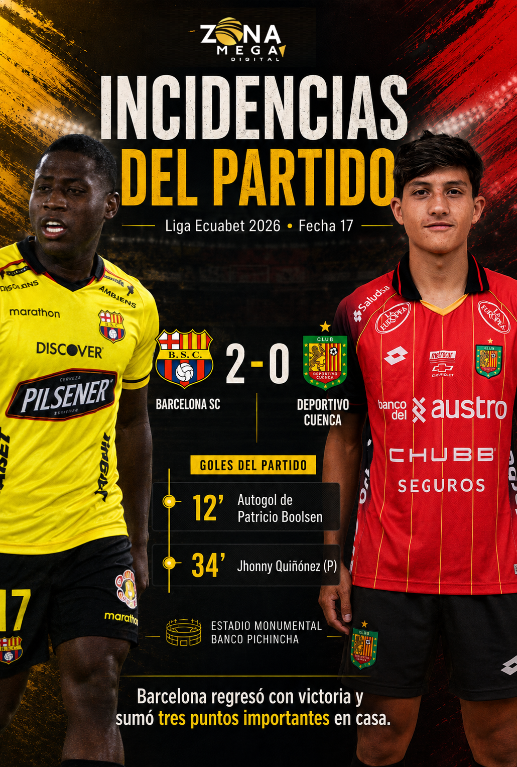Barcelona 2 - 0 Dep. Cuenca