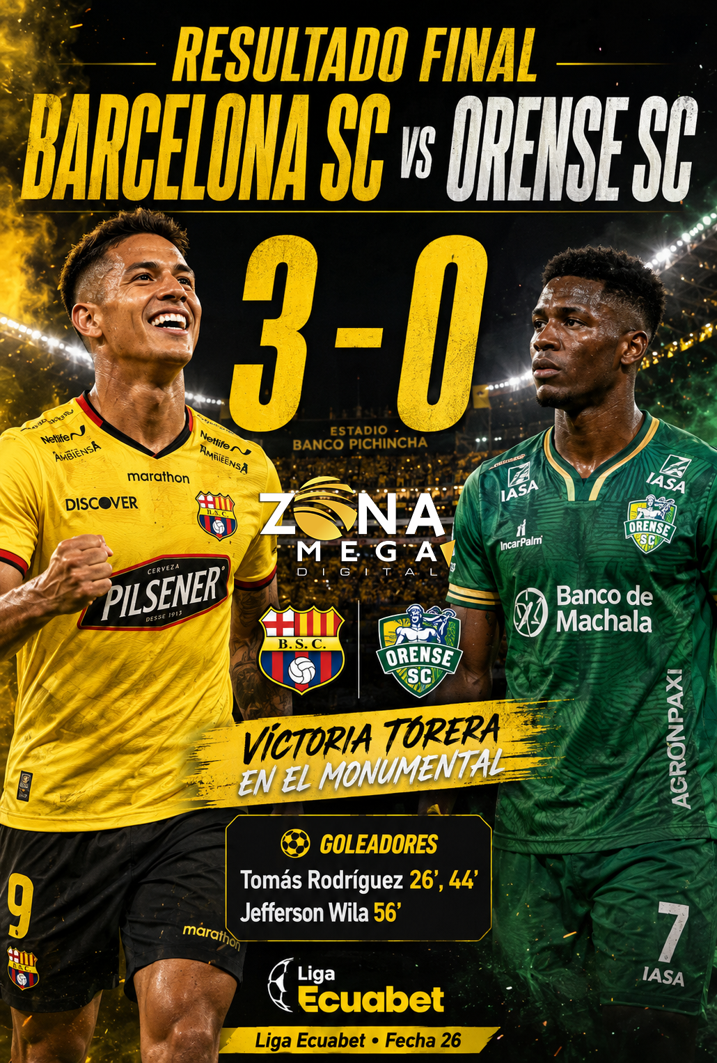 Barcelona 3 - 0 Orense