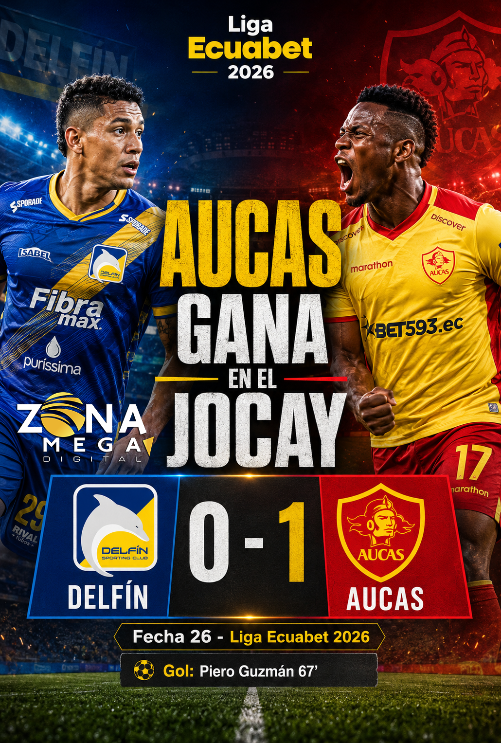 Delfín 0-1 Aucas