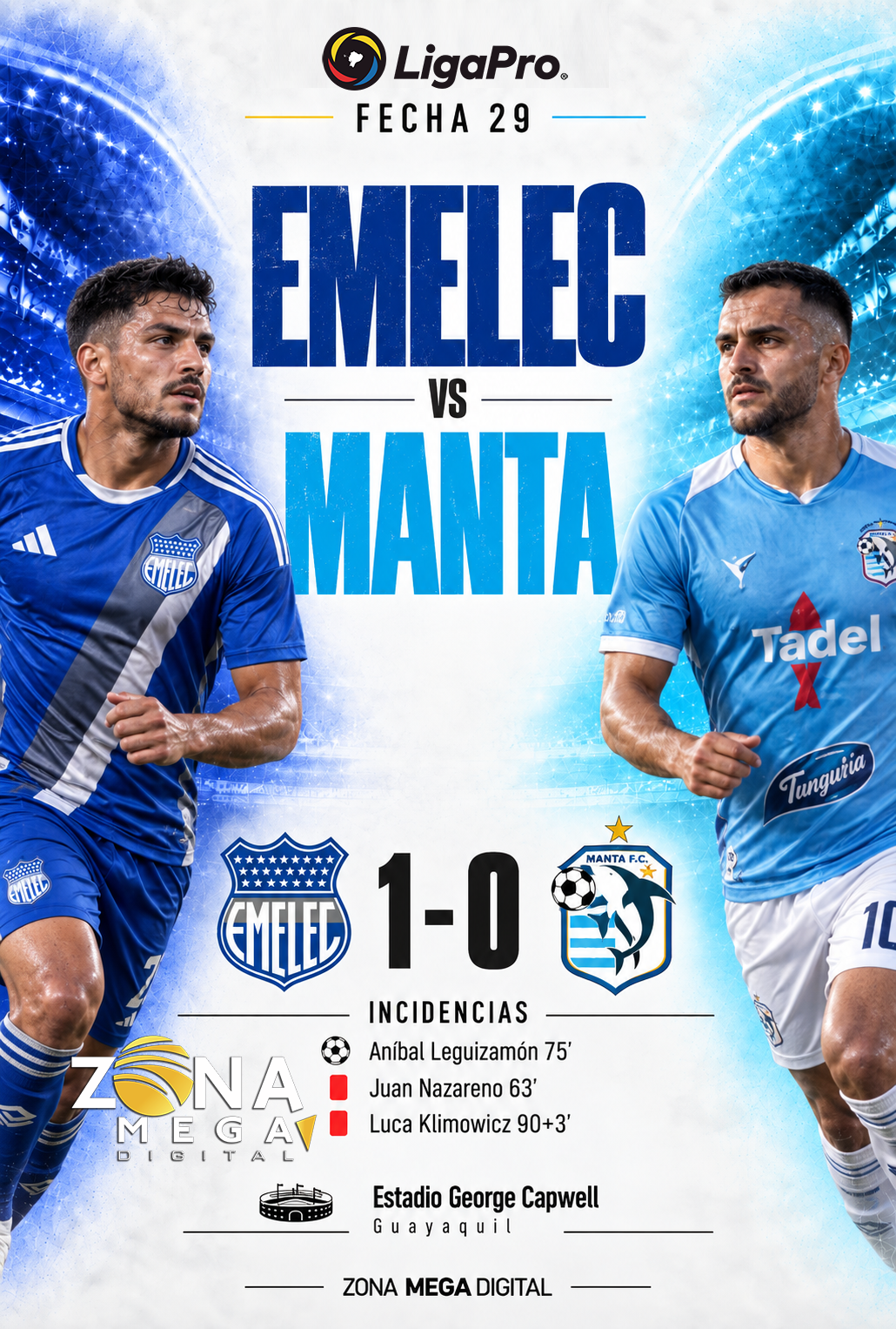 Emelec 1-0 Manta