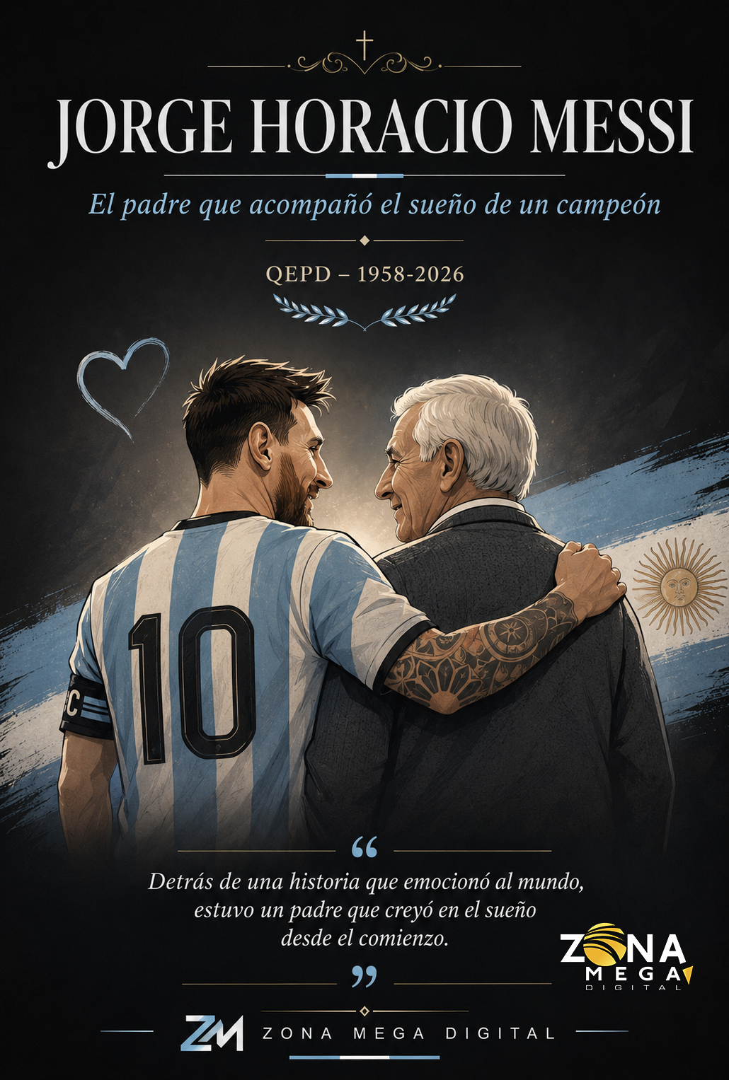 JORGE MESSI: EL PADRE QUE ACOMPAÑÓ EL SUEÑO DE UN CAMPEÓN