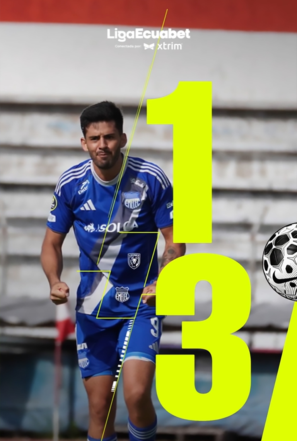 Leones 1 - 3 Emelec Leones 1 - 3 Emelec