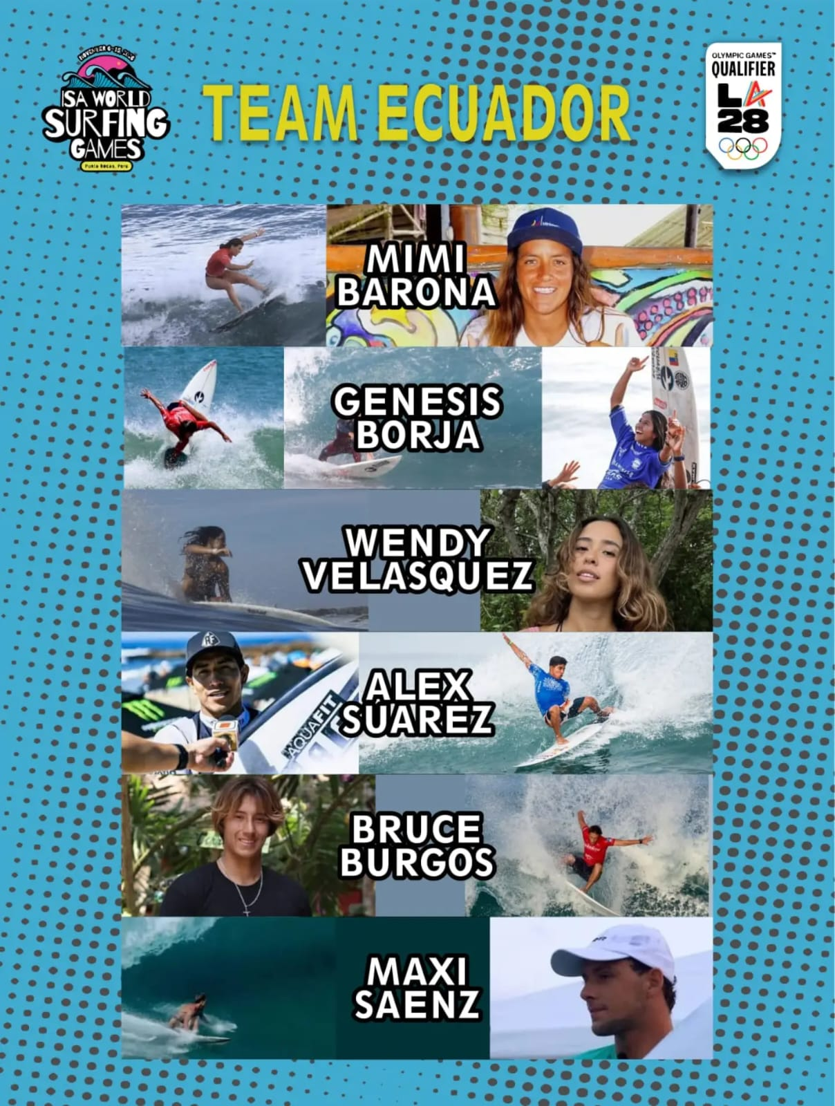 Surfing Team Ecuador - 2026